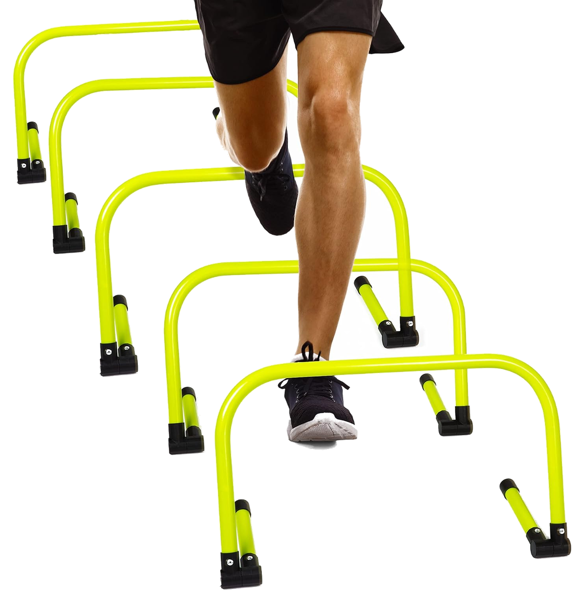 Body Sport Adjustable Athletic Speed Training Hurdles