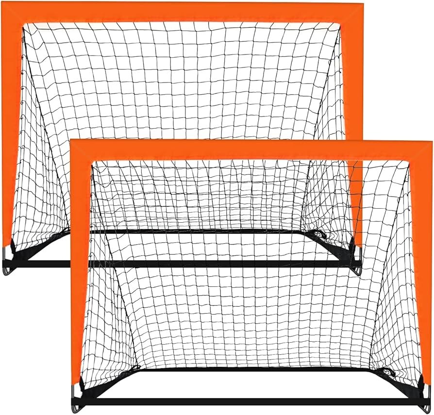Sports Blackhawk Backyard Soccer Goal – Portable Pop Up Soccer Nets